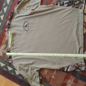 🎣 Minnesota Lake of the Woods BUENA VISTA RESORT FISHOUFLAGE  T-shirt XL